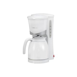 Kaffeeautomat weiß mit Thermokanne