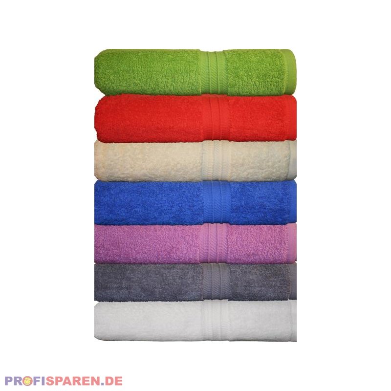 Frottier-Handtücher versch. Farben 50 x 100cm 100% Baumwolle ÖKO-Tex