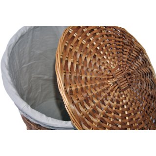Wäschekorb Weide mit Baumwolleinsatz Höhe ca. 55 cm, 24,99 €
