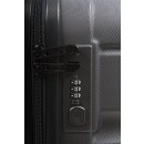 Trolley-Reisekoffer "STRUCTURE" ABS-Hartschale Farbe: schwarz
