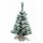 Mini-Weihnachtsbaum &quot;Schneeflocke&quot; 45cm hoch