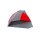 Strandmuschel 270x120x120cm Farbe: grau/rot