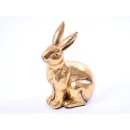 Hase "Golden Rabbit" antik 30x18x41cm