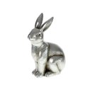 Hase &quot;Silver Rabbit&quot; antik 30x18x41cm