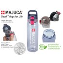 Trinkflasche MAJUCA 830ml BPA-frei hellgrau