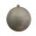 Weihnachts-Kugel bruchfest glänzend 140mm perle