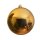 Weihnachts-Kugel bruchfest glänzend 200mm hellgold