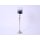 Kerzenhalter Metall silber 14 x 12,5 x 64 cm