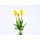 5er Tulpen-Strauß Real-Touch 40cm gelb