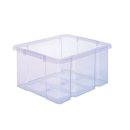 Universalbox transparent 44x35x23cm 27L stapelbar